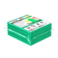 Мешки для мусора 160 л, зеленые, в пачке 10 шт., ПВД, 40 мкм, 900х1100 мм, i-Bag в Улан-Удэ