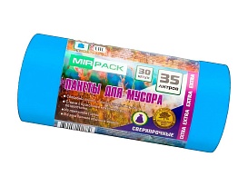 Мешки для мусора 35 л, ароматизированные, синие, в рулоне 30 шт., ПНД, 12 мкм, 640х500 мм, EXTRA, 3530661 в Улан-Удэ Мешки для мусора 35 л, ароматизированные, синие, в рулоне 30 шт., ПНД, 12 мкм, 640х500 мм, EXTRA, 3530661 в Улан-Удэ