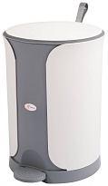 Контейнер для мусора Sтилъ с педалью 18 л серый 18 серый в Улан-Удэ Контейнер для мусора Sтилъ с педалью 18 л серый 18 серый в Улан-Удэ