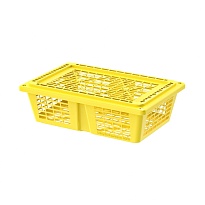 Ящик продуктовый универсальный желтый в Улан-Удэ