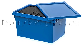 Изотермический контейнер KV 6432 в сборе с крышкой голубой в Улан-Удэ Изотермический контейнер KV 6432 в сборе с крышкой голубой в Улан-Удэ