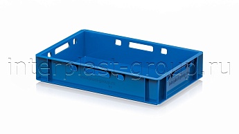 Ящик для мяса и колбасных изделий Е-1 голубой в Улан-Удэ