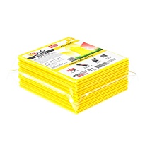 Мешки для мусора 160 л, желтые, в пачке 10 шт., ПВД, 40 мкм, 900х1100 мм, i-Bag в Улан-Удэ Мешки для мусора 160 л, желтые, в пачке 10 шт., ПВД, 40 мкм, 900х1100 мм, i-Bag в Улан-Удэ