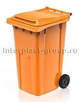 Контейнер для мусора 240 л оранжевый облегченный 240 оранжевый в Улан-Удэ